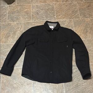 Nixon Men's Black Shirt Jacket